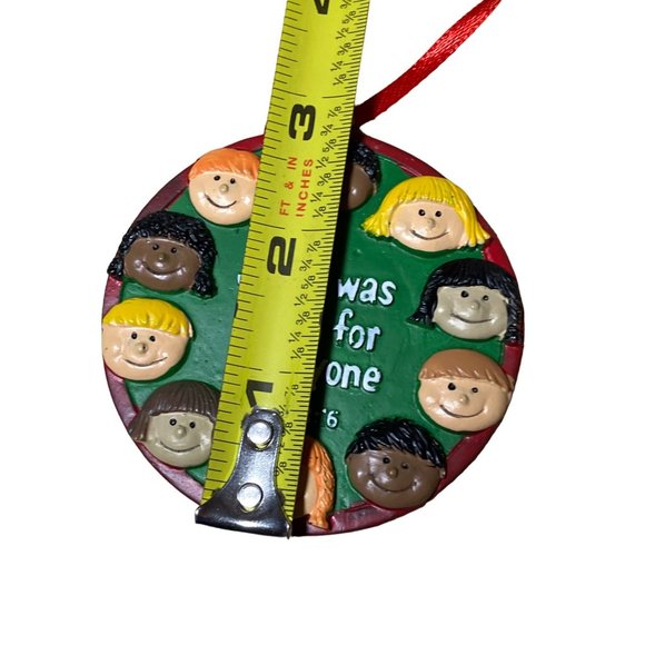 Jesus was born for everyone Christmas Ornament - Picture 6 of 9